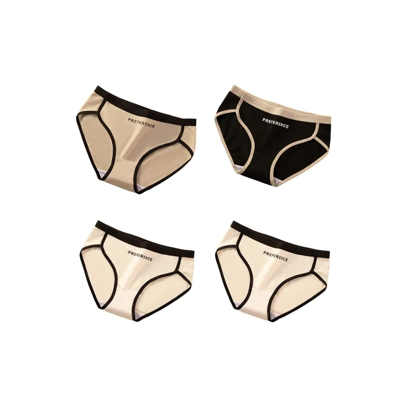 Flowers In Water Underpants Women's 4 Pack-18