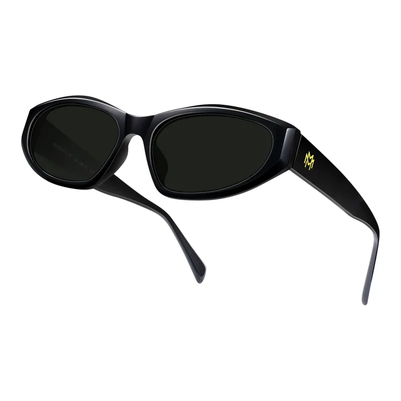 Disney Plate Frame Cat Eye Sunglasses Unisex Black-2
