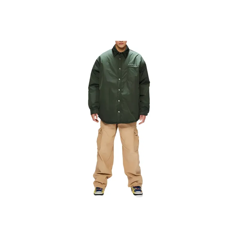KHRISJOY Jackets Men Marine Green-0