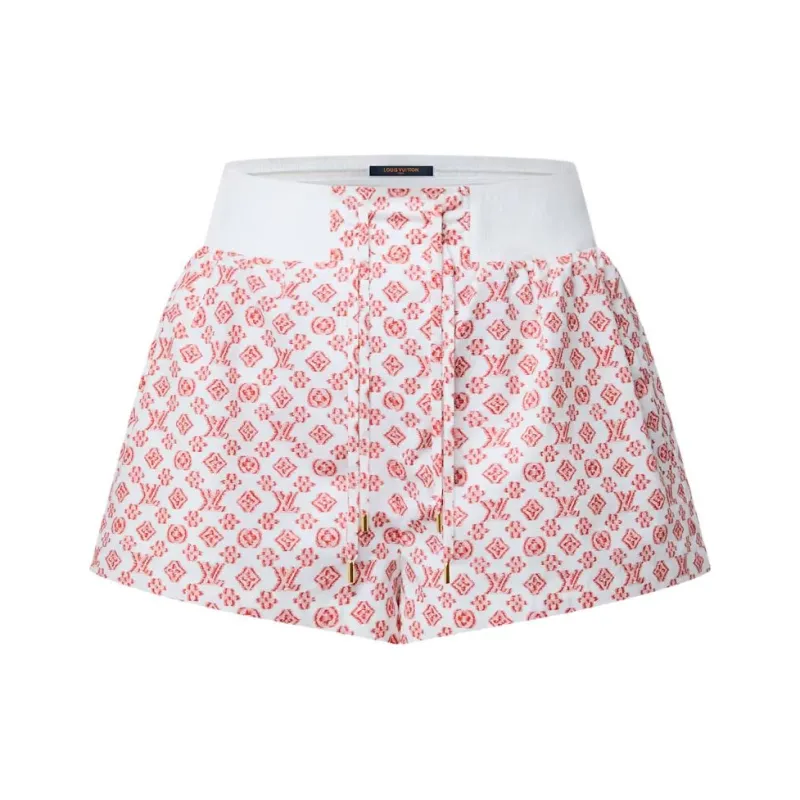 LOUIS VUITTON Casual Shorts Women's Bright Red-0