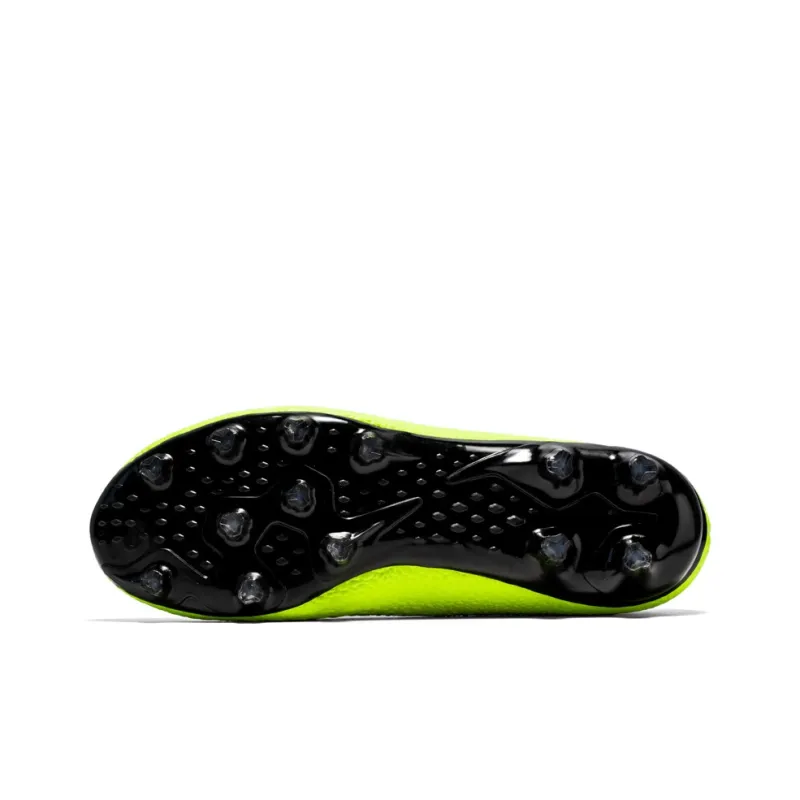 Kuding Soccer Shoes Unisex High Top Black/Aqua/Green/Royal Blue-2