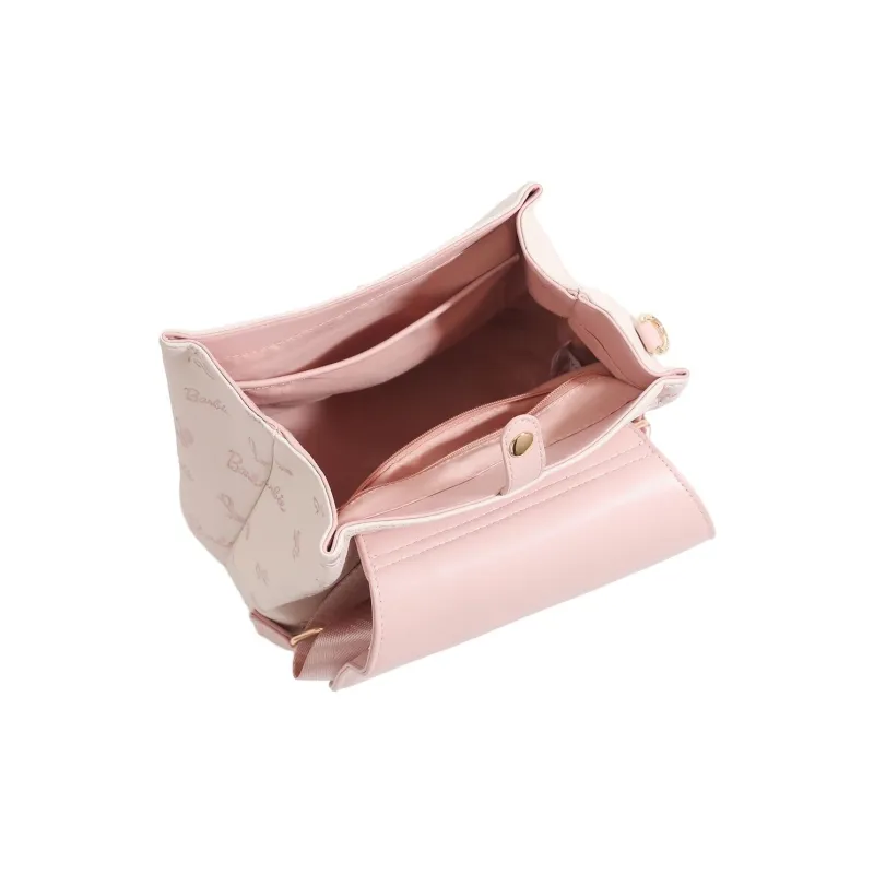 Barbie PU Backpack Women's Pink/White-5
