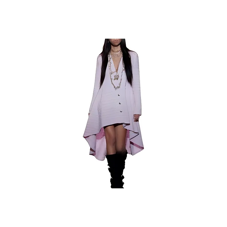 CHANEL New For Spring And Summer Long-Sleeved Dresses Women's Black-0