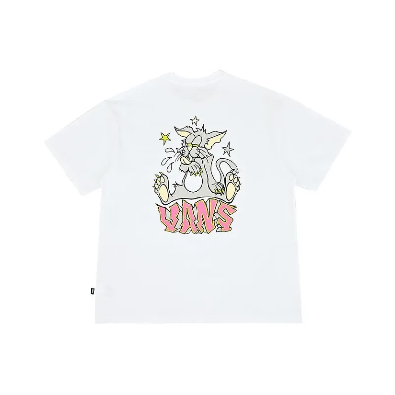 Vans T Shirts Men White-1