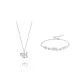Necklace and Bracelet Clothing Sets[Sterling Silver 999]