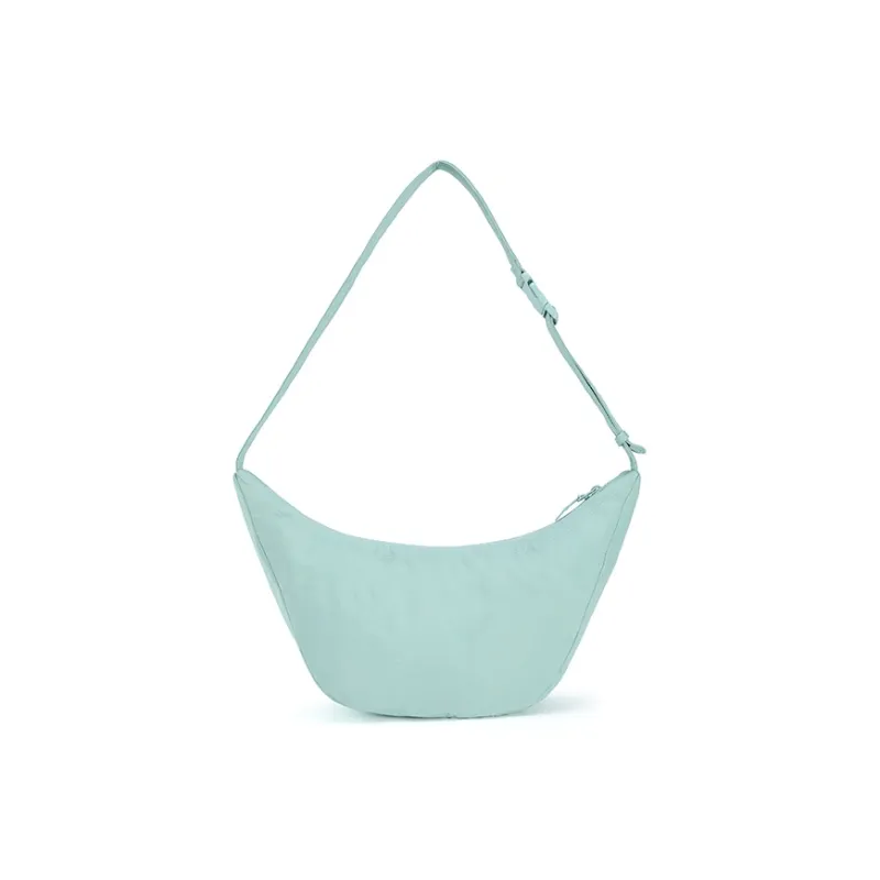 FILA MAISON KITSUNÉ Fabric Crossbody Bag, Shoulder Bag Women's Dusty Blue-2