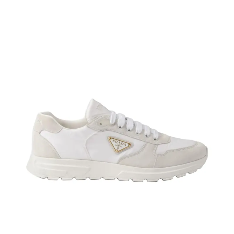 PRADA Re Nylon Prax 2.0 Low Top Casual Shoes Men's White-1