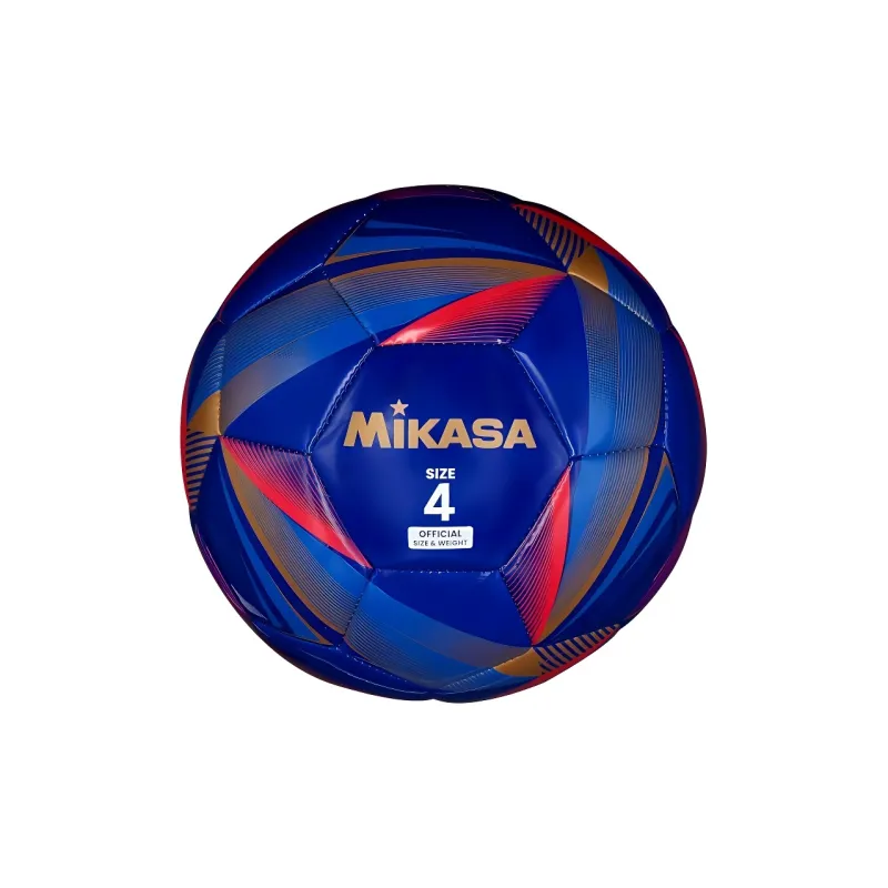 MIKASA Size 4 Ball Soccer Machine Stitched Soccer Ball Unisex Marine Blue-0