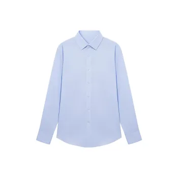 GOLDLION Shirts Men Sky Blue