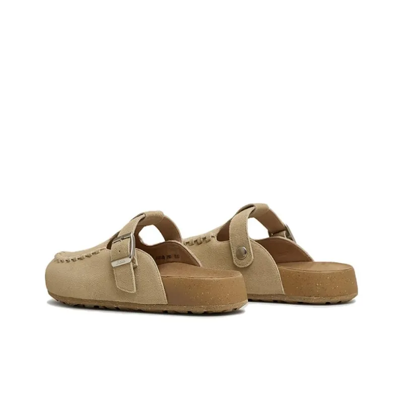BATA Rubber Sole Quiet Closed Toe Slippers Women's-3