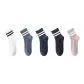 5 Pack (Black+White+Navy Blue+Dull Blue+Floral Card)