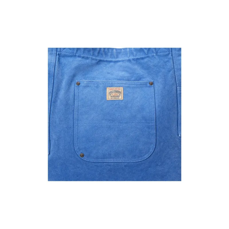 Polo Ralph Lauren Cotton Tote Bag, Shopping Bag, Shoulder Bag Unisex Blue-4