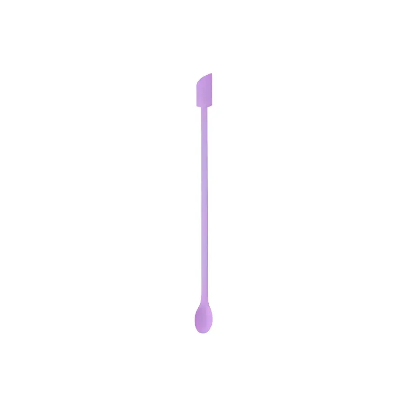 ZHENZI Cosmetics Silicone Scoop Spoon Scratch Blade Lotion Light Bottle Tool Mini-0