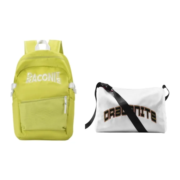 DRACONITE Polyester Students Backpack Regular Unisex Neon Green-7