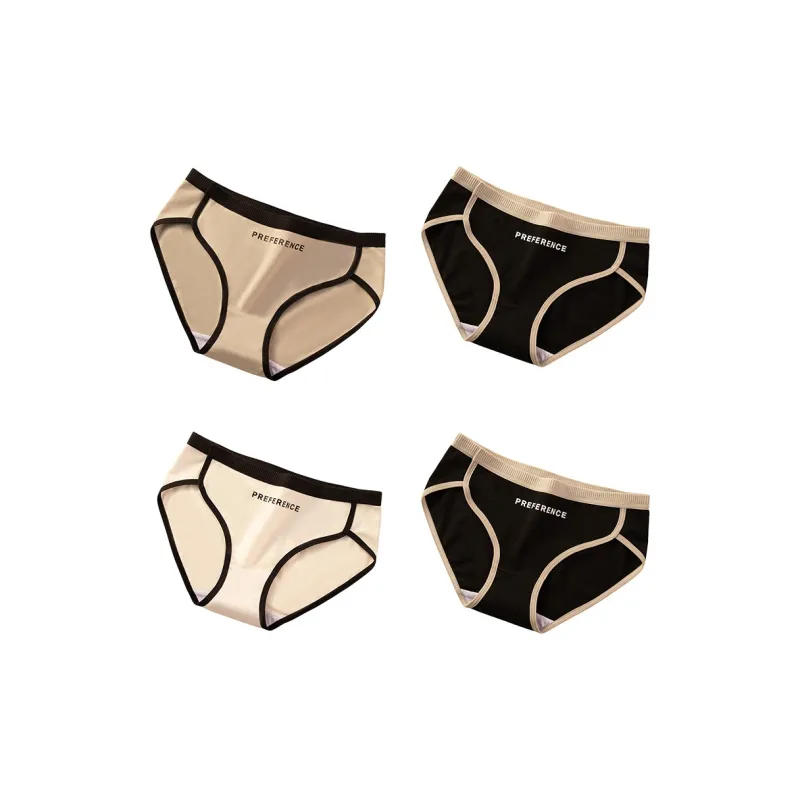 Flowers In Water Underpants Women's 4 Pack-9