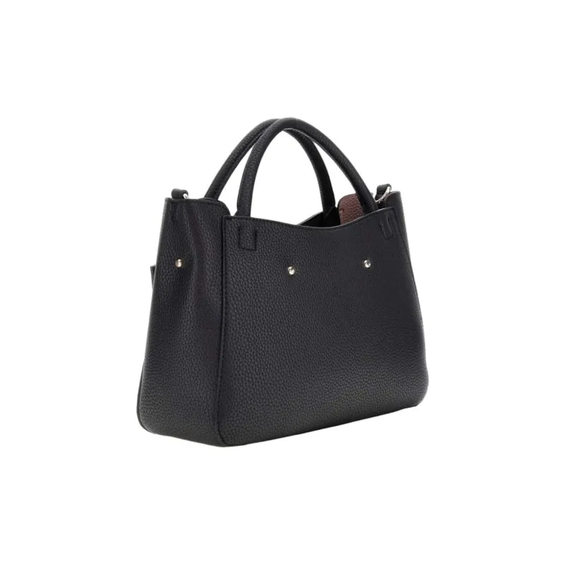 GUESS PU One Shoulder Handbag Medium Size Women's Black-3