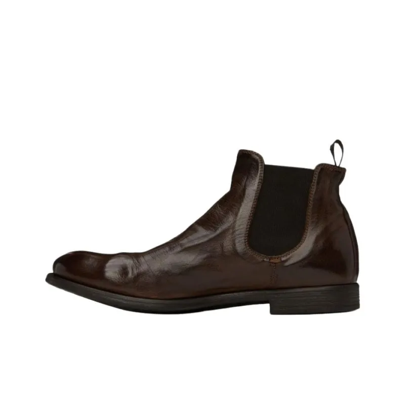 Officine Creative Chronicle Ankle Length Chelsea Boots Men's Brown-0