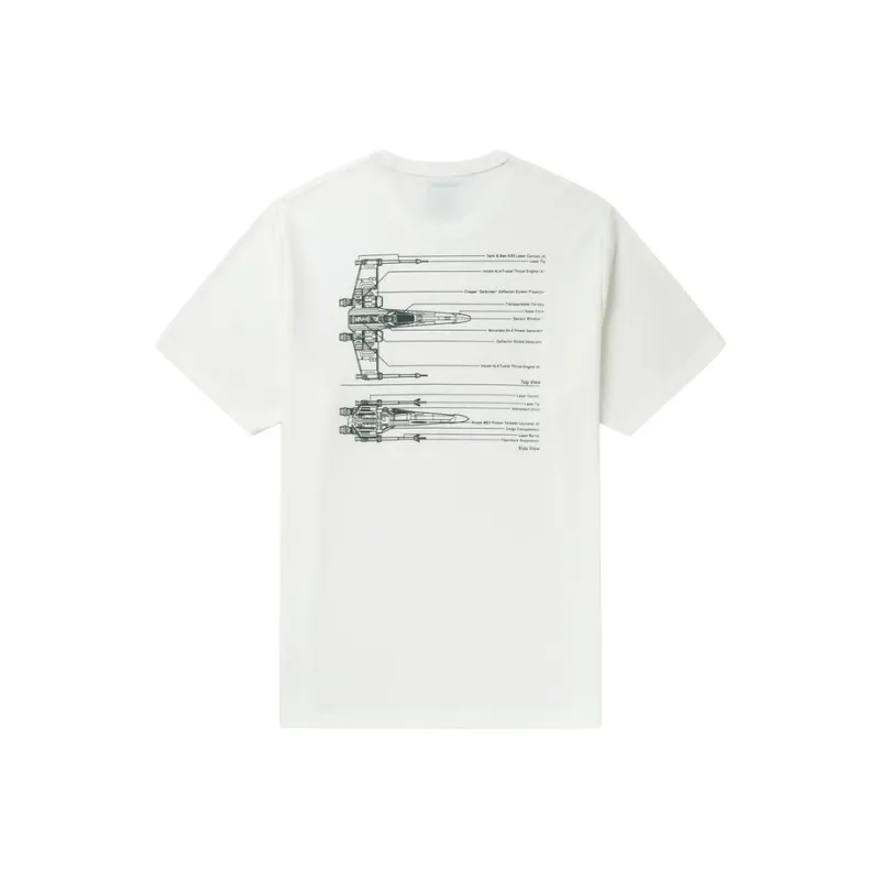 Columbia x STAR WARS T Shirt Men's White-1