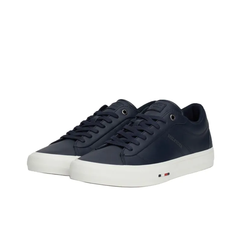 Tommy Hilfiger Trainers Low Top Skateboard Shoes Men's Blue-2