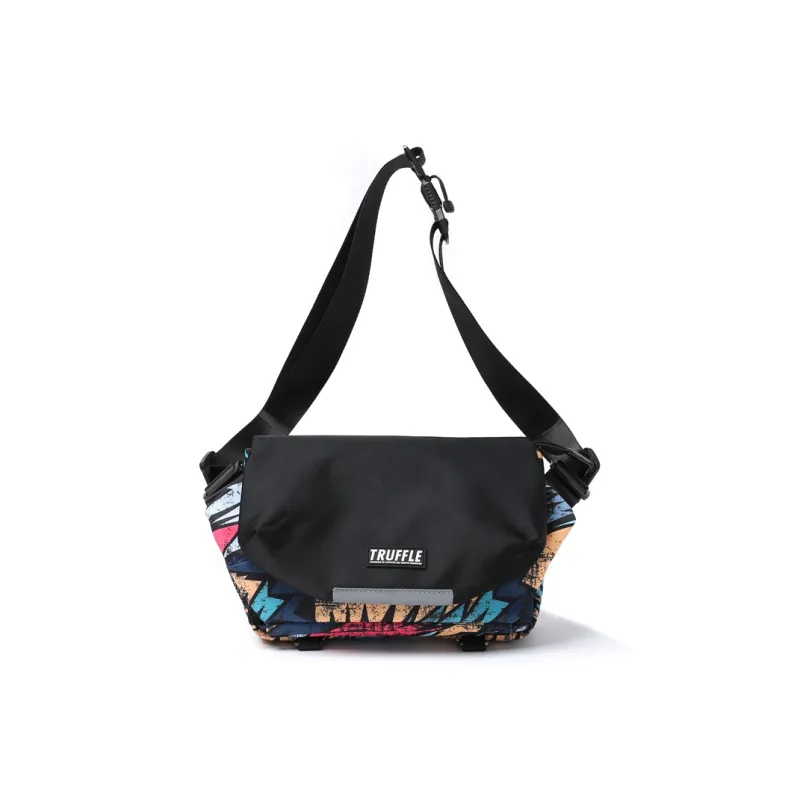 TRUFFLE Fabric Shoulder Bag, Crossbody Bag Unisex Multicolor-0