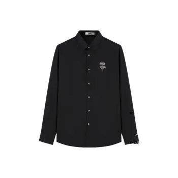 KARL LAGERFELD Shirt Men's Black