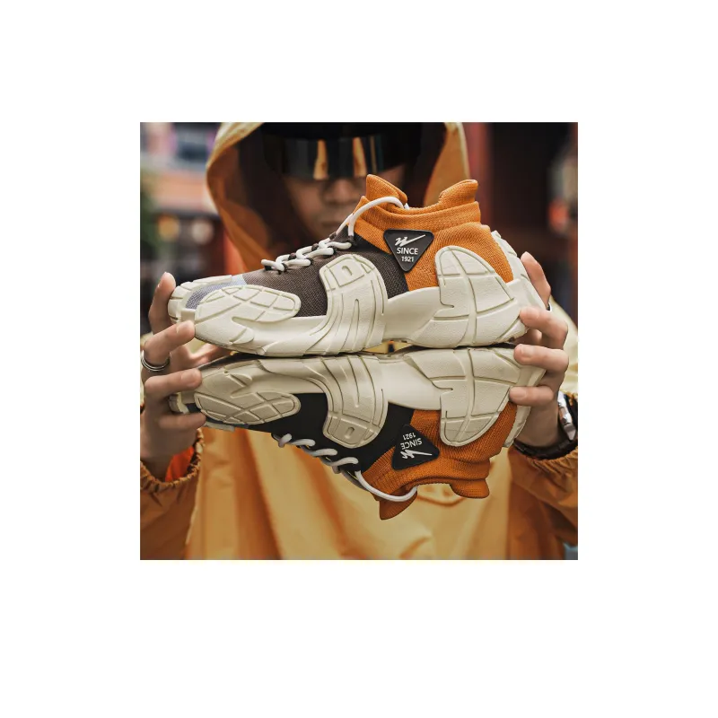 Binary Low Top Chunky Sneakers Men's-6