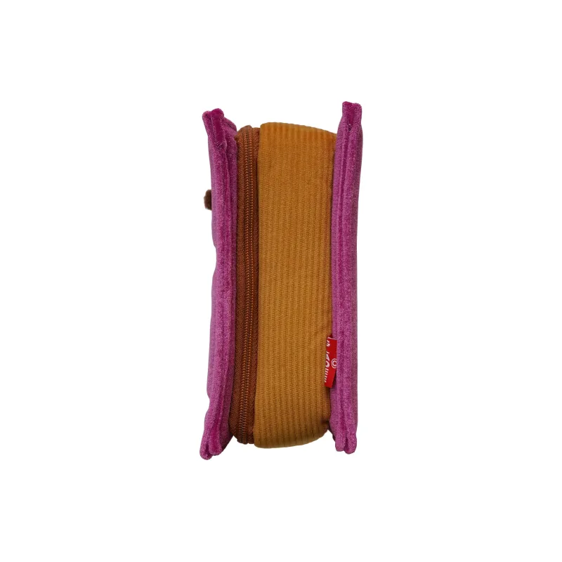 GLADEE Old Book Pouch/Magenta Pink Vintage Book Pencil Case Pencil Case/pencil Box-4