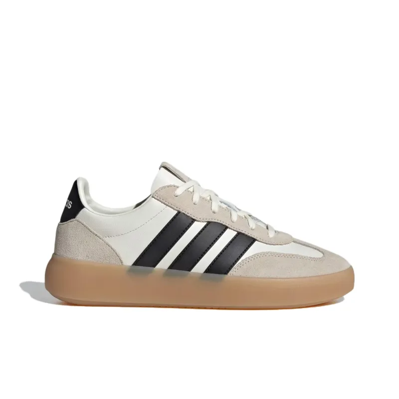Adidas BARREDA DECODE Abrasion Resistant Low Top Skateboard Shoes Men's White-1