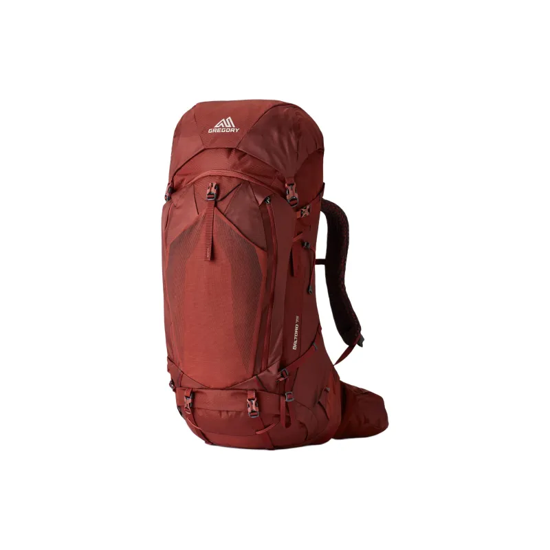 GREGORY 75L Mountaineering Bag Outdoor Bag Polyamide Brick Red Men's-0
