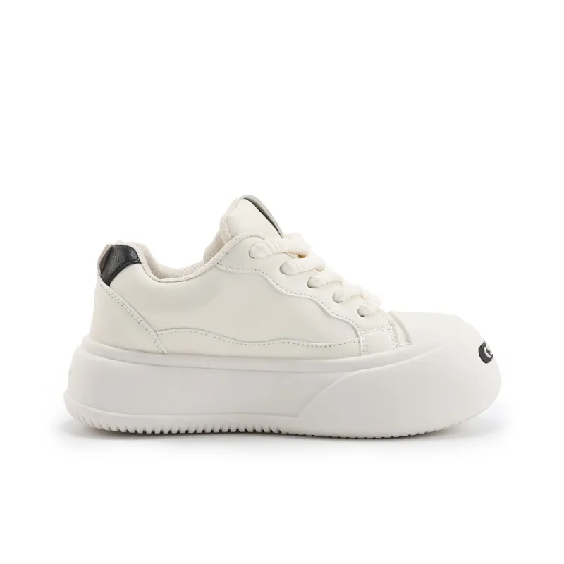 DHARRY 'Ink Gap Shoes' Height Increasing Low Top Skateboard Shoes Women's-7