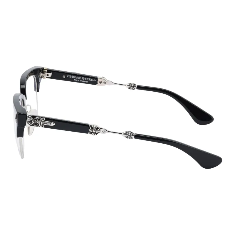 Chrome Hearts Plate And Metal Square Eyeglass Frames Unisex-2