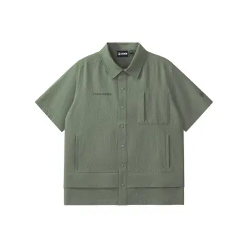 FILA FUSION LIFE Shirts Men Algae Dark Green DG