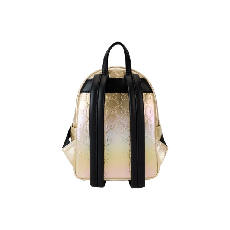 Loungefly Artificial Leather Backpack Women's Gold-2