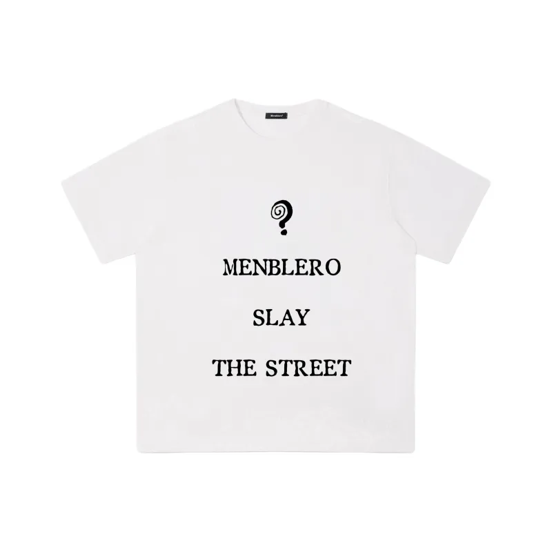 Menblero T-Shirts Unisex White-0