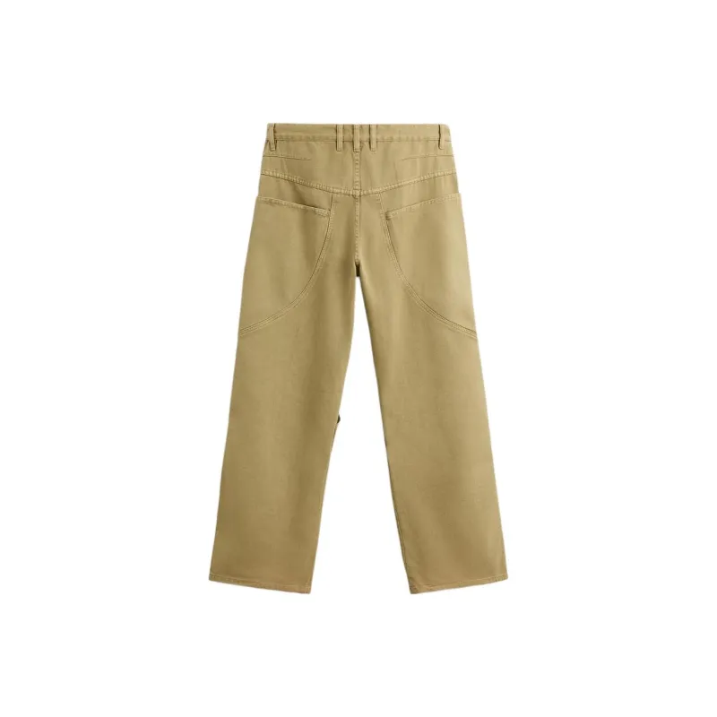 ZARA Jeans Men Olive Green-1