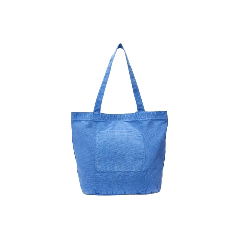 Polo Ralph Lauren Cotton Tote Bag, Shopping Bag, Shoulder Bag Unisex Blue-2