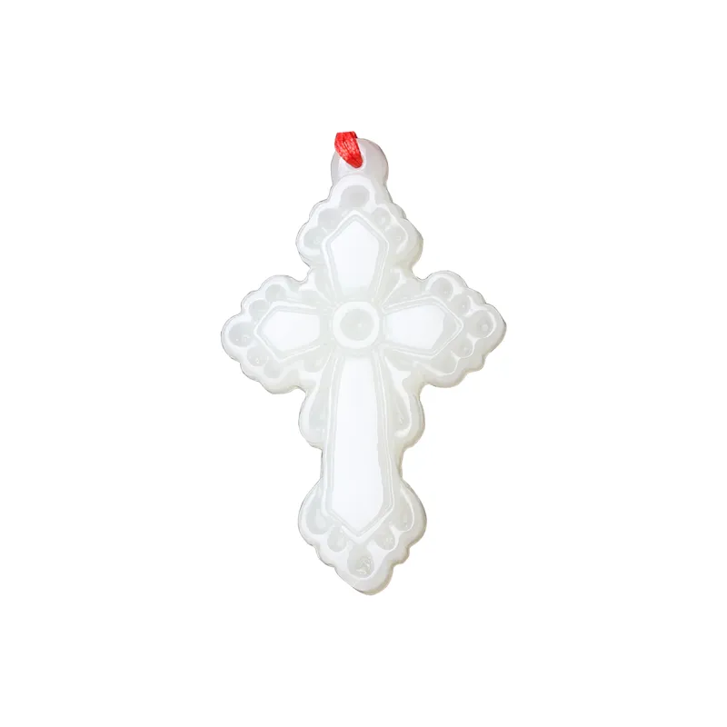 WANYUHUN Hetian Jade Pendants White Jade Unisex-0