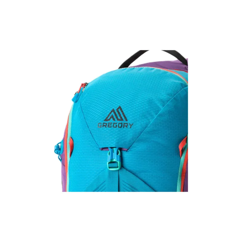 GREGORY 24L Backpacks Nylon Purple & Blue Unisex-3