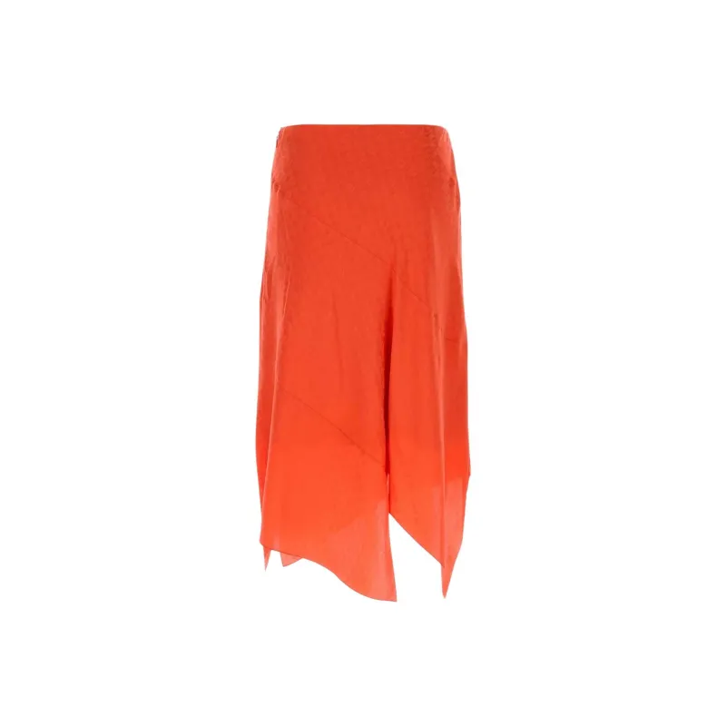 FENDI Casual Long Skirt Women's Orange-1