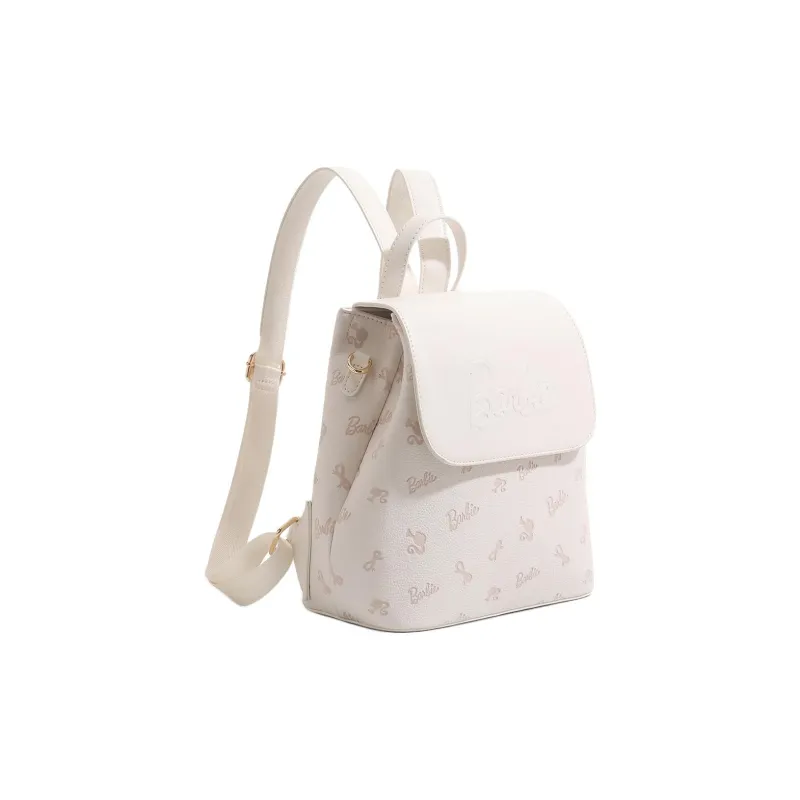 Barbie PU Backpack Women's Pink/White-7