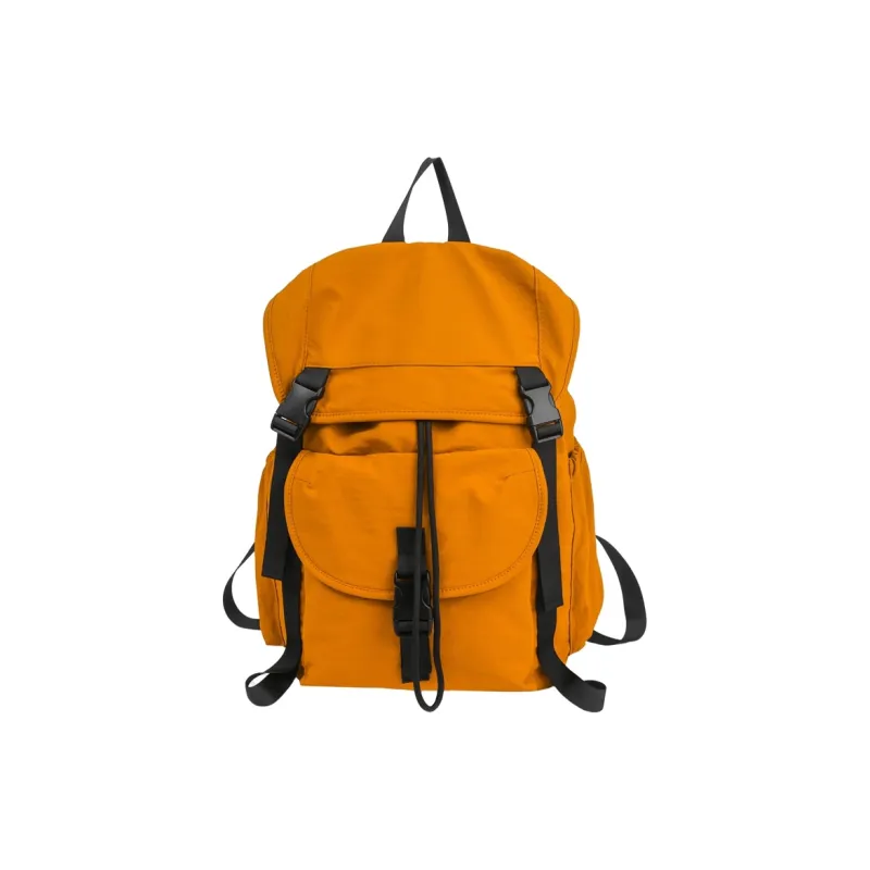 SAPANA STUDIO Nylon Backpack Regular Unisex Black/White/Yellow Brown/Green-2