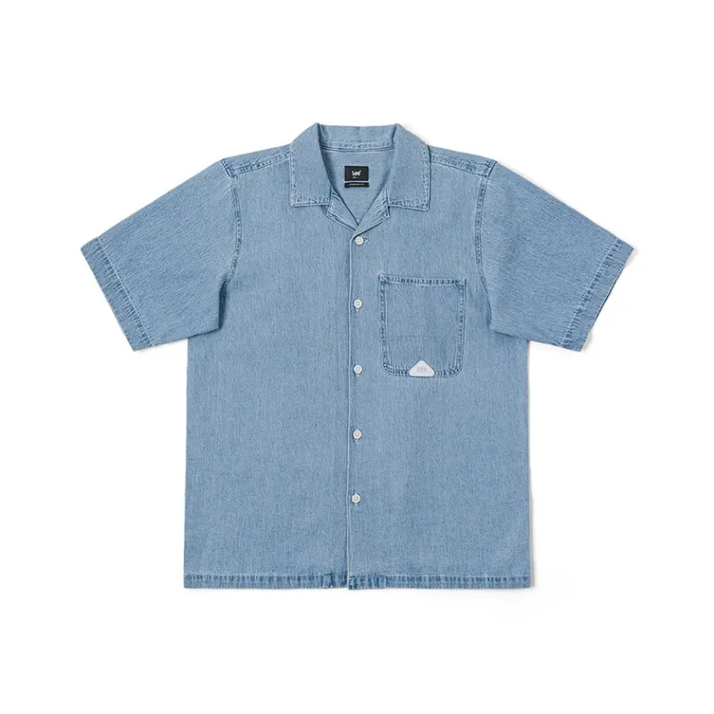 Lee Shirts Men Light Blue-0