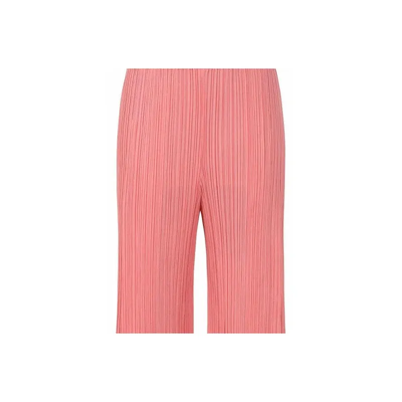 PLEATS PLEASE ISSEY MIYAKE Knitted Sweatpants Women's-1