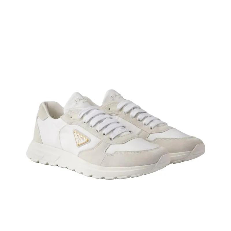 PRADA Re Nylon Prax 2.0 Low Top Casual Shoes Men's White-2