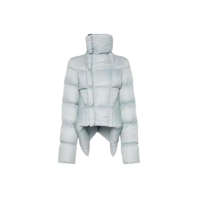 RICK OWENS/RO Down Jacket Women's Blue Gray-1