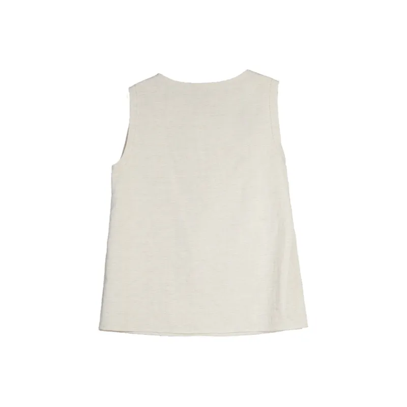 ELLE Tank Tops Women's Apricot-1