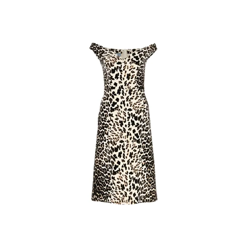 PRADA FW20 Sleeveless Dress Women's Yellow-0