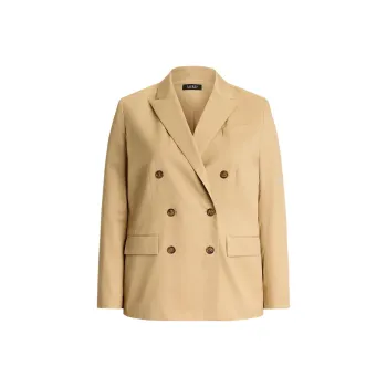 LAUREN RALPH LAUREN Business Suit Coat Women's Tan