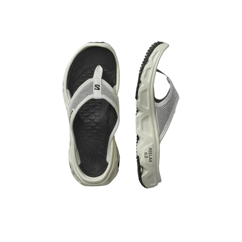 SALOMON Reelax Break 6.0 Abrasion Resistant Flip Flops Women's White-2