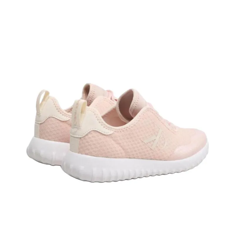 CKJ CALVIN KLEIN JEANS Low Top Casual Shoes Women's Pink-3